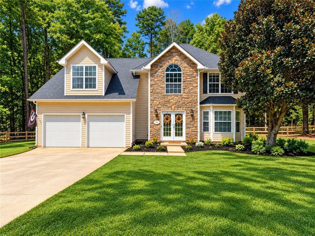 3 bedroom, 3 bathroom, 2,381 sq ft single family residence for sale at 60 Aberdeen Court, Jefferson, GA 30549