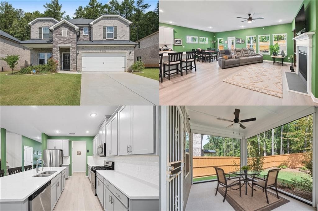 5 bedroom, 4 bathroom, 3,221 sq ft single family residence for sale at 7747 Richmond Trail, South Fulton, GA 30213
