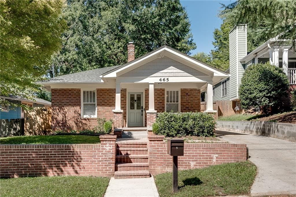 2 bedroom, 2 bathroom, 1,343 sq ft single family residence under contract at 465 E Side Avenue, Atlanta, GA 30316