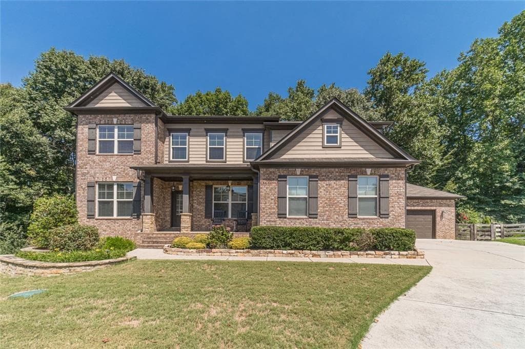 5 bedroom, 4 bathroom, 4,498 sq ft single family residence for sale at 9240 Hollywood Drive, Gainesville, GA 30506
