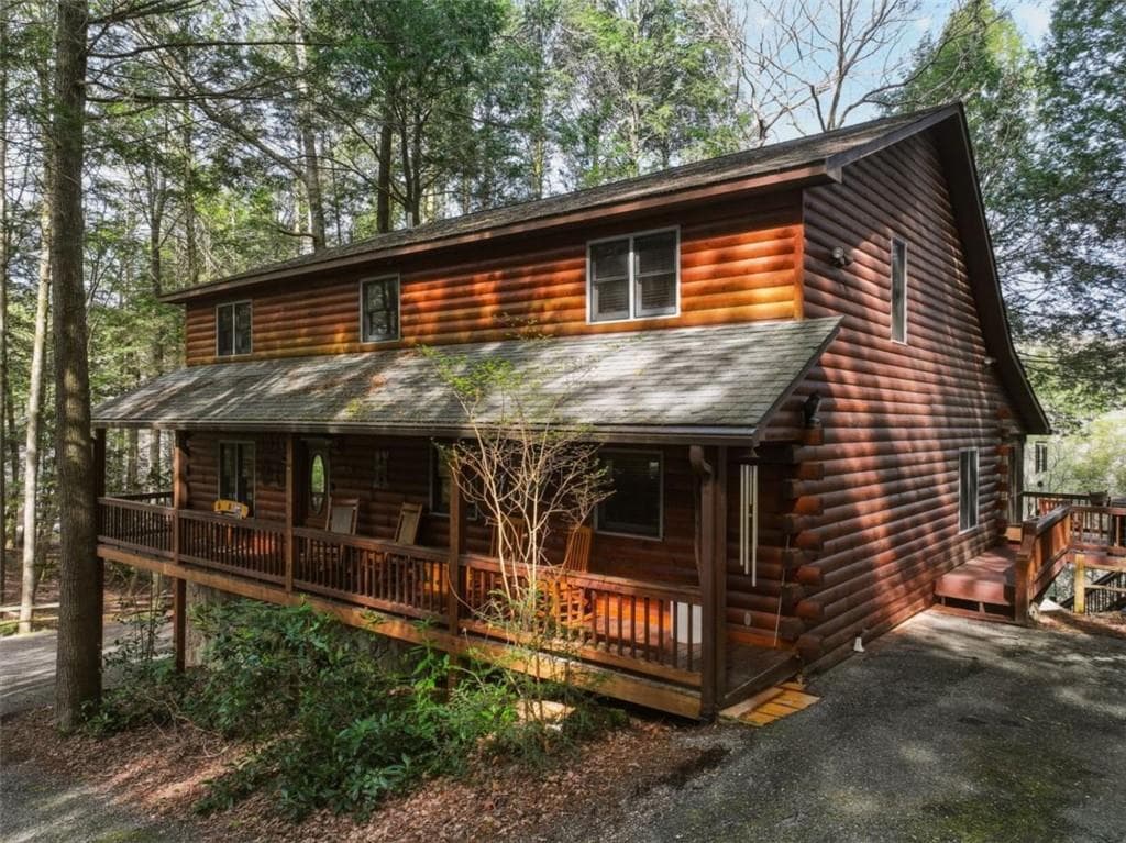5 bedroom, 4 bathroom, 3,538 sq ft single family residence for sale at 58 River Road, Ellijay, GA 30522