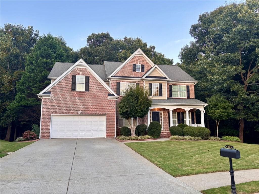 6 bedroom, 4 bathroom, 4,082 sq ft single family residence for sale at 4804 Austin Hills Drive, Suwanee, GA 30024