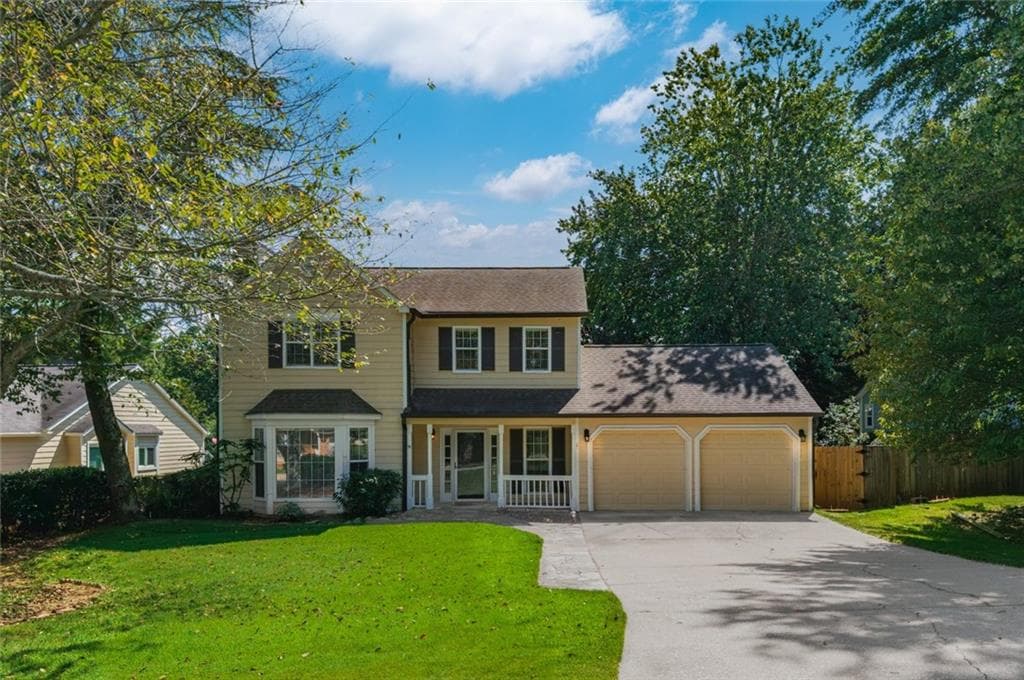 3 bedroom, 3 bathroom, 1,698 sq ft single family residence for sale at 445 Carriage Court, Johns Creek, GA 30022