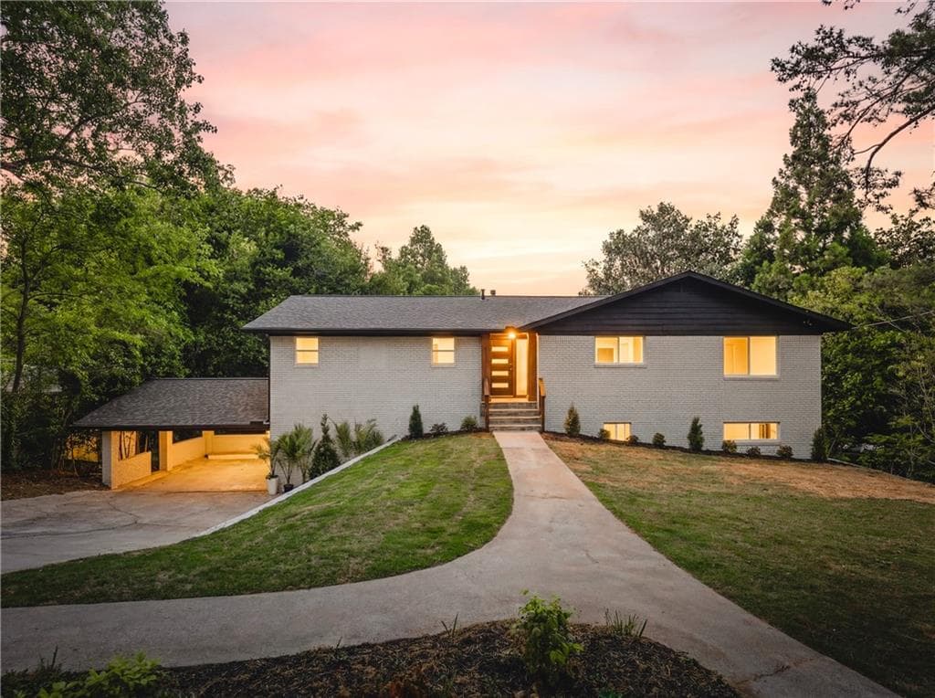 5 bedroom, 4 bathroom, 3,900 sq ft single family residence for sale at 1679 Oak Lane, Atlanta, GA 30329