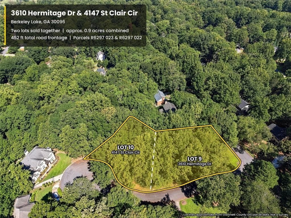 single family residence for sale at 3610 Hermitage Drive, Berkeley Lake, GA 30096