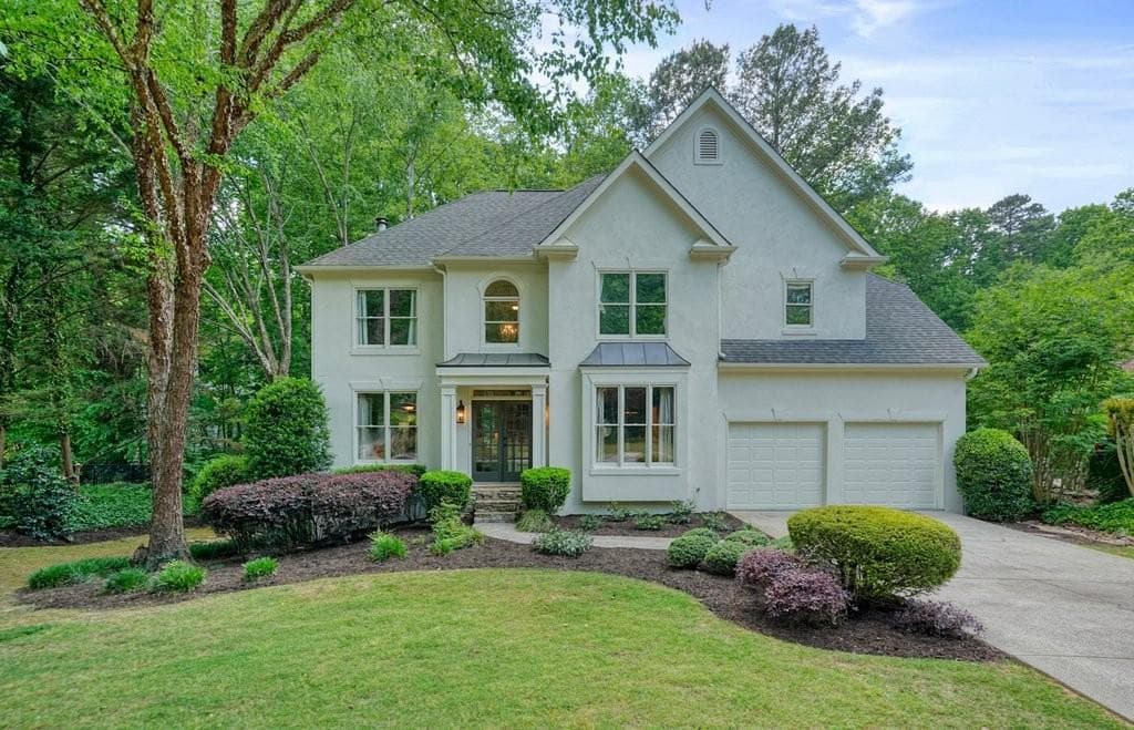 4 bedroom, 3 bathroom, 3,345 sq ft single family residence for sale at 12110 Lonsdale Lane, Roswell, GA 30075