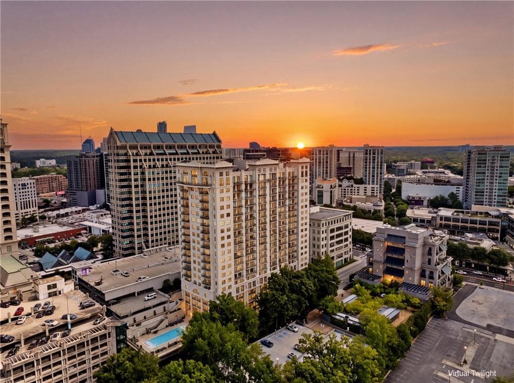 1 bedroom, 1 bathroom, 800 sq ft condominium for sale at 3040 Peachtree Road 709, Atlanta, GA 30305