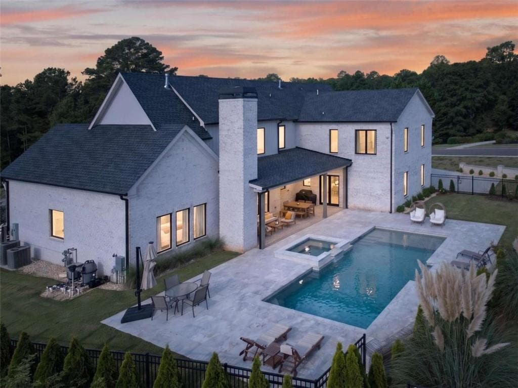 4 bedroom, 6 bathroom, 4,600 sq ft single family residence for sale at 2445 Sunflower Drive, Hoschton, GA 30548