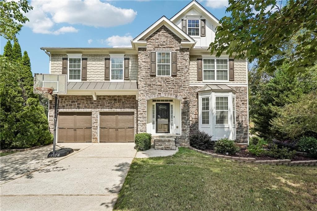 4 bedroom, 3 bathroom, 4,289 sq ft single family residence for sale at 3350 Trail Creek Court, Cumming, GA 30041