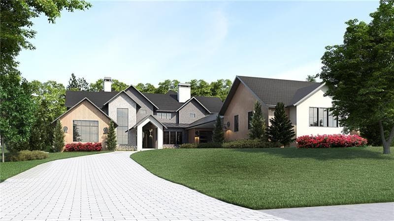 5 bedroom, 7 bathroom, 6,914 sq ft single family residence for sale at 250 Mayfield Road, Alpharetta, GA 30009