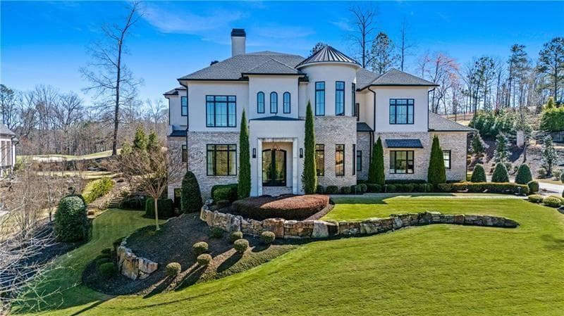 5 bedroom, 8 bathroom, 8,065 sq ft single family residence for sale at 16163 Belford Drive, Milton, GA 30004