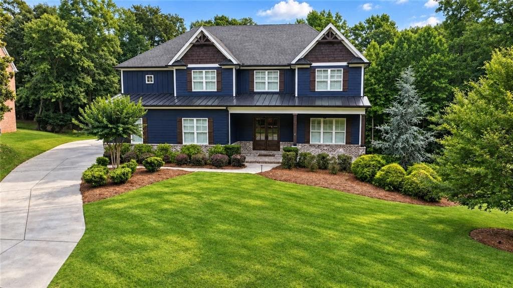 6 bedroom, 5 bathroom, 5,113 sq ft single family residence under contract at 3537 Maritime Glen, Gainesville, GA 30506