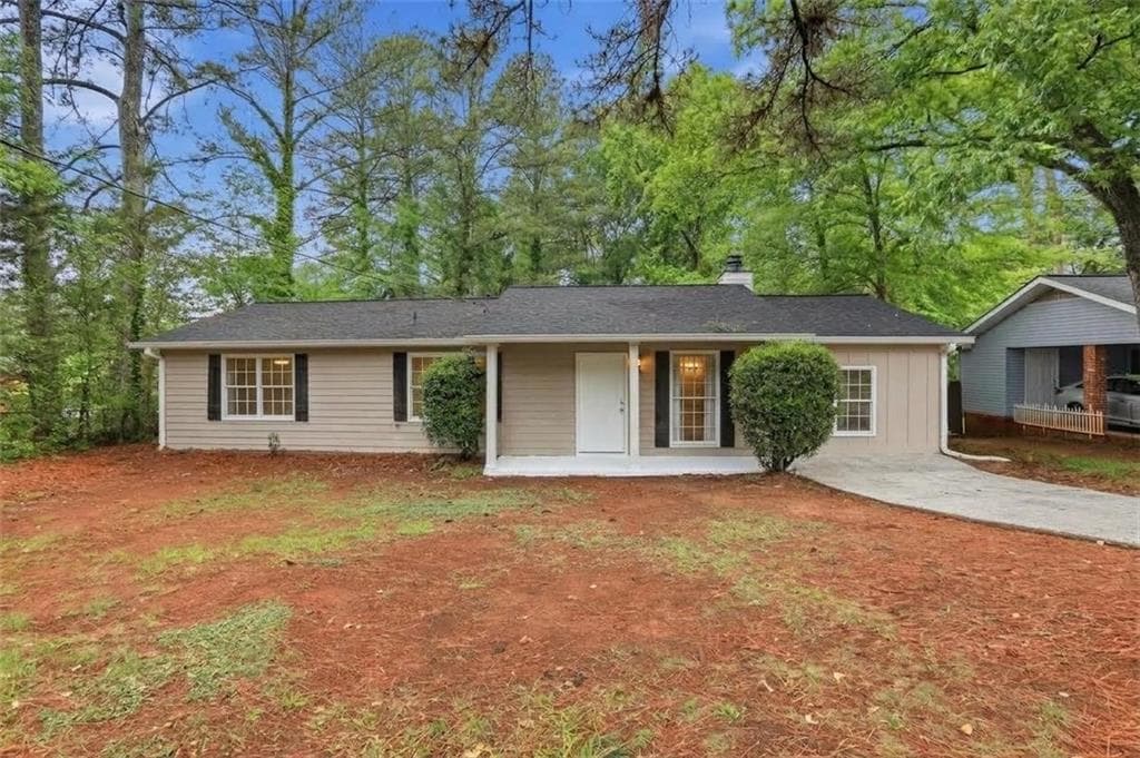 4 bedroom, 2 bathroom, 1,304 sq ft single family residence for sale at 1491 Peachcrest Court, Decatur, GA 30032