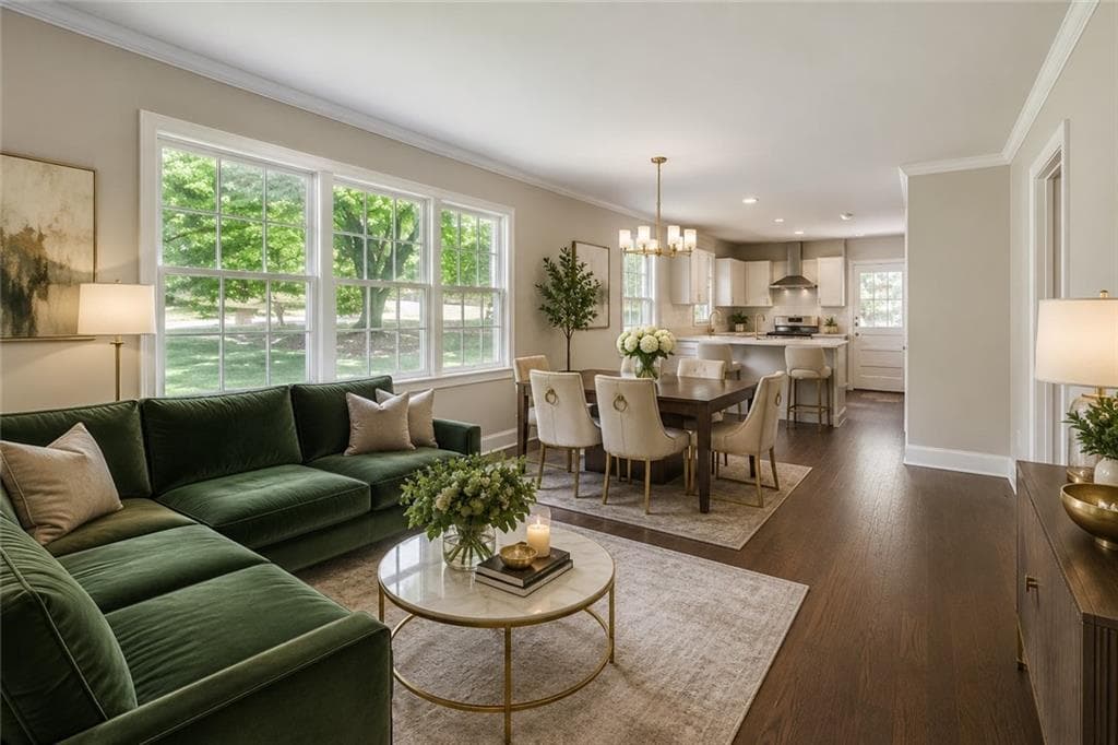 2 bedroom, 2 bathroom, 1,103 sq ft single family residence for sale at 396 Forrest Ridge Drive, Atlanta, GA 30318