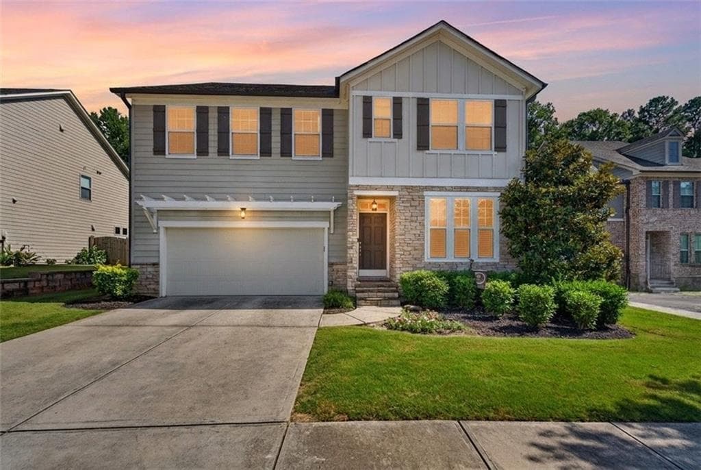 5 bedroom, 4 bathroom, 3,218 sq ft single family residence for sale at 505 Anfield Drive, Woodstock, GA 30188