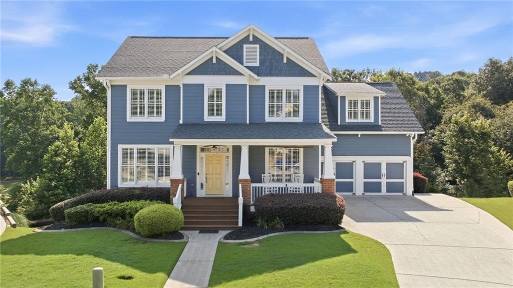 5 bedroom, 5 bathroom, 4,895 sq ft single family residence for sale at 7327 Rocking Chair Lane, Hoschton, GA 30548
