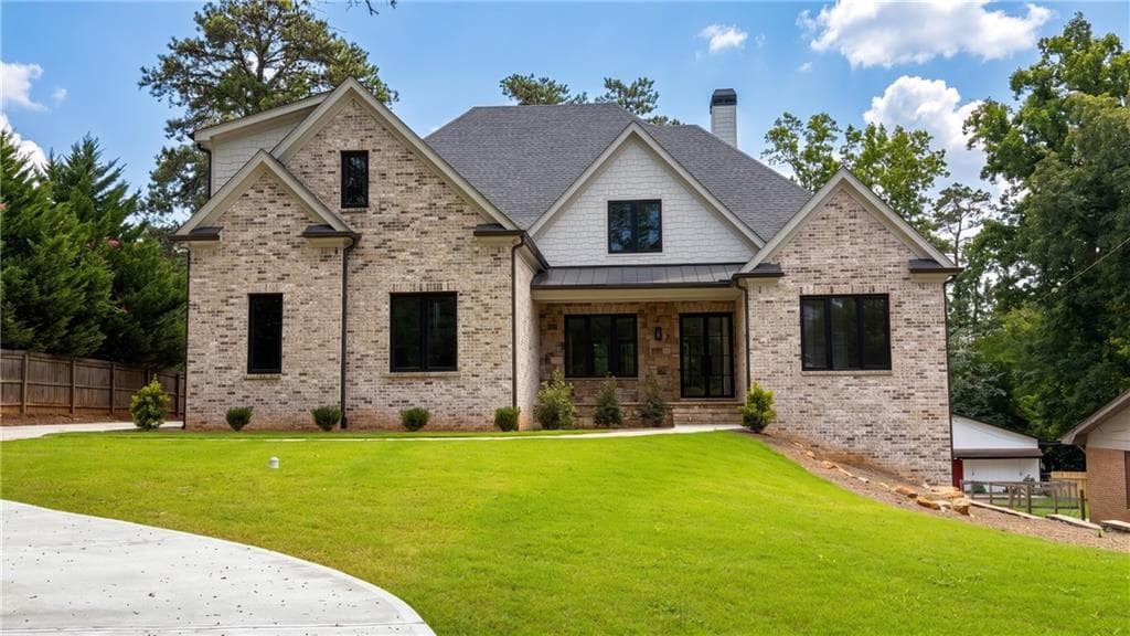 7 bedroom, 8 bathroom, 6,780 sq ft single family residence for sale at 3700 Robinson Road NE, Marietta, GA 30068