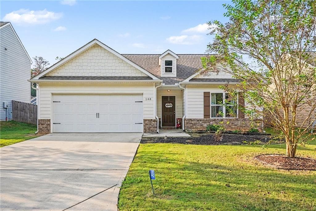 3 bedroom, 2 bathroom, 1,492 sq ft single family residence for sale at 148 Charleston Lane, Milner, GA 30257