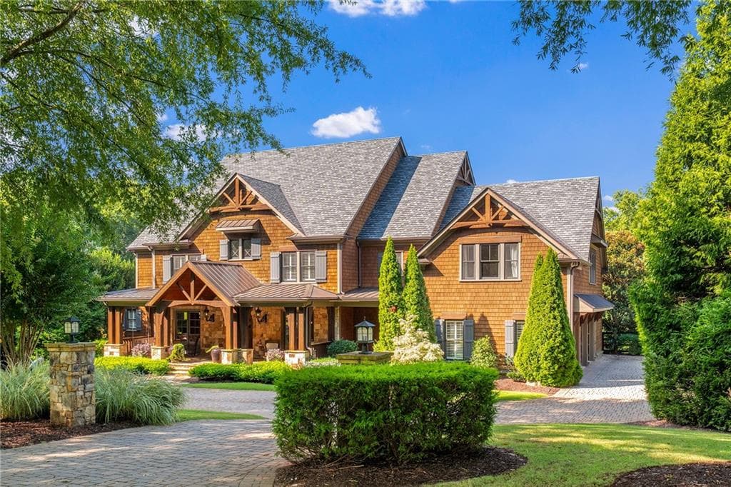 6 bedroom, 10 bathroom, 11,470 sq ft single family residence for sale at 13950 Haystack Lane, Milton, GA 30004
