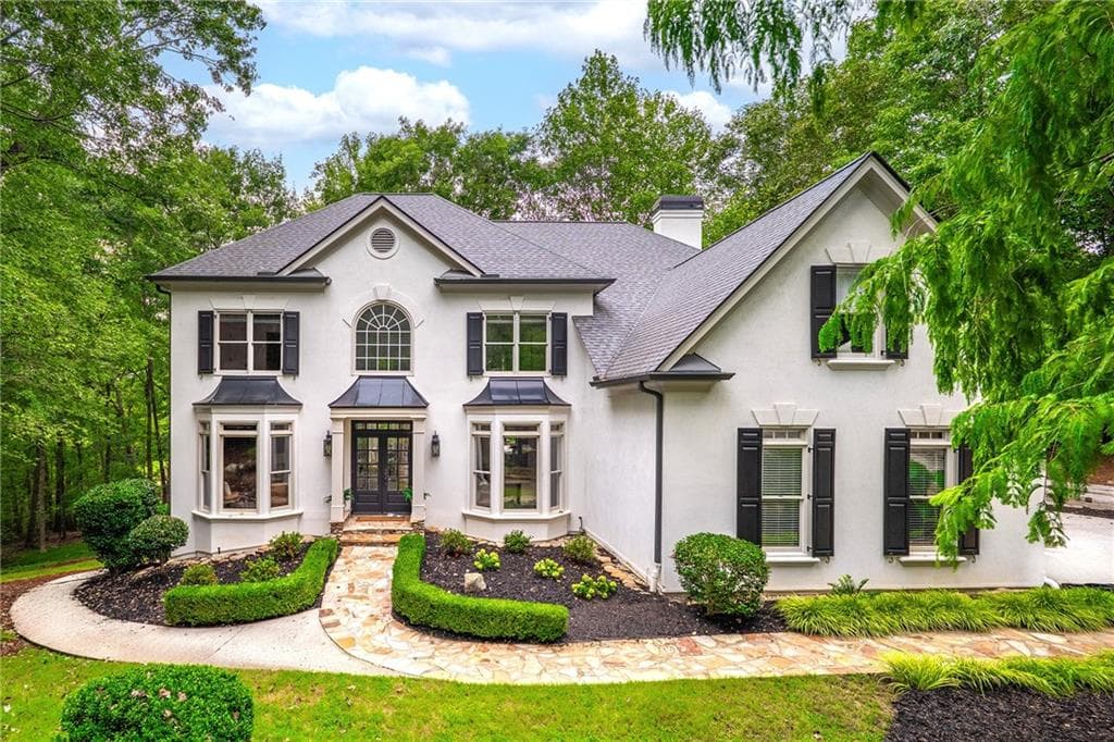 5 bedroom, 5 bathroom, 5,386 sq ft single family residence for sale at 110 Valley Summit Court, Roswell, GA 30075
