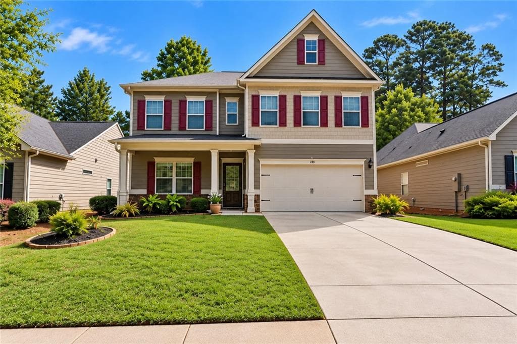 4 bedroom, 5 bathroom, 3,112 sq ft single family residence for sale at 155 Stone Manor Court, Woodstock, GA 30188
