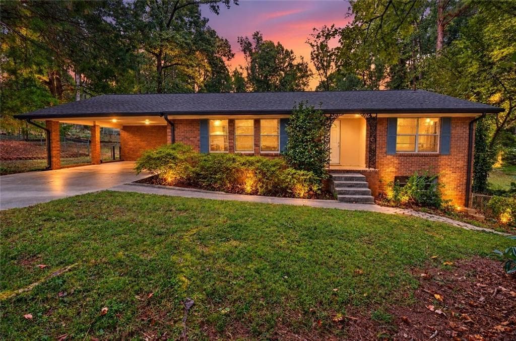 4 bedroom, 3 bathroom, 2,516 sq ft single family residence for sale at 6245 Jones Road, Atlanta, GA 30349