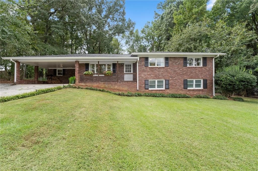 3 bedroom, 2 bathroom, 2,059 sq ft single family residence for sale at 1850 Donald Drive, Marietta, GA 30062