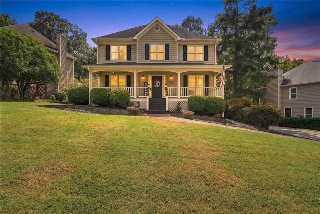 4 bedroom, 3 bathroom, 2,158 sq ft single family residence for sale at 309 Horseshoe Bend, Woodstock, GA 30189