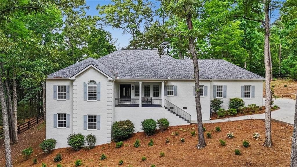 4 bedroom, 3 bathroom, 2,645 sq ft single family residence for sale at 1050 Wiley Bridge Road, Woodstock, GA 30188