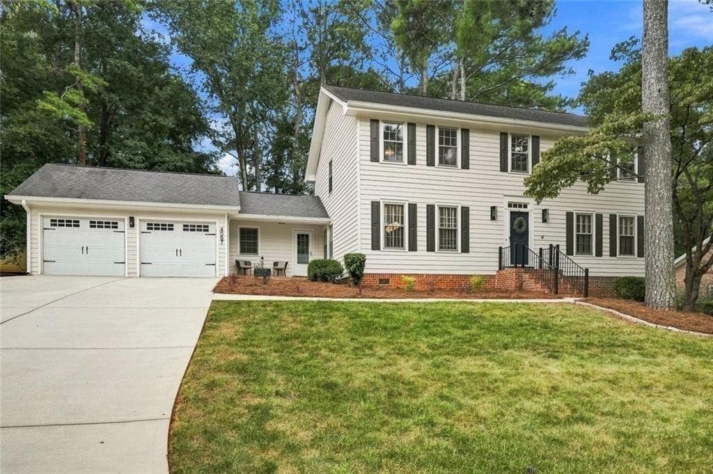 4 bedroom, 3 bathroom, 2,571 sq ft single family residence for sale at 4067 Wembley Forest Way, Atlanta, GA 30340