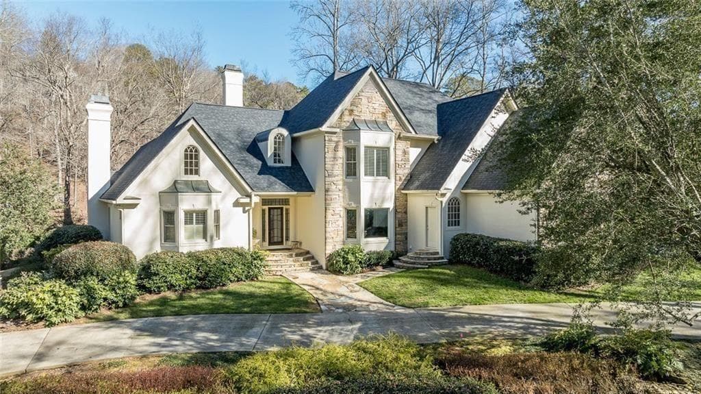 5 bedroom, 5 bathroom, 5,561 sq ft single family residence for sale at 325 Riverhall Court, Sandy Springs, GA 30350