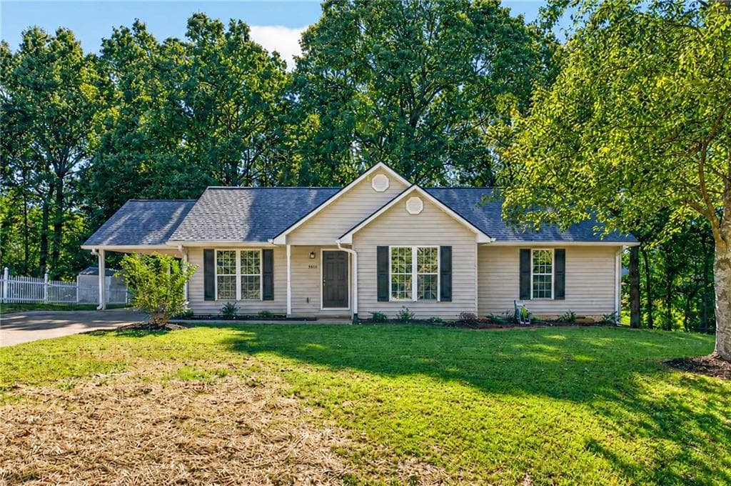 3 bedroom, 2 bathroom, 1,415 sq ft single family residence for sale at 5545 Sallee Drive, Oakwood, GA 30566