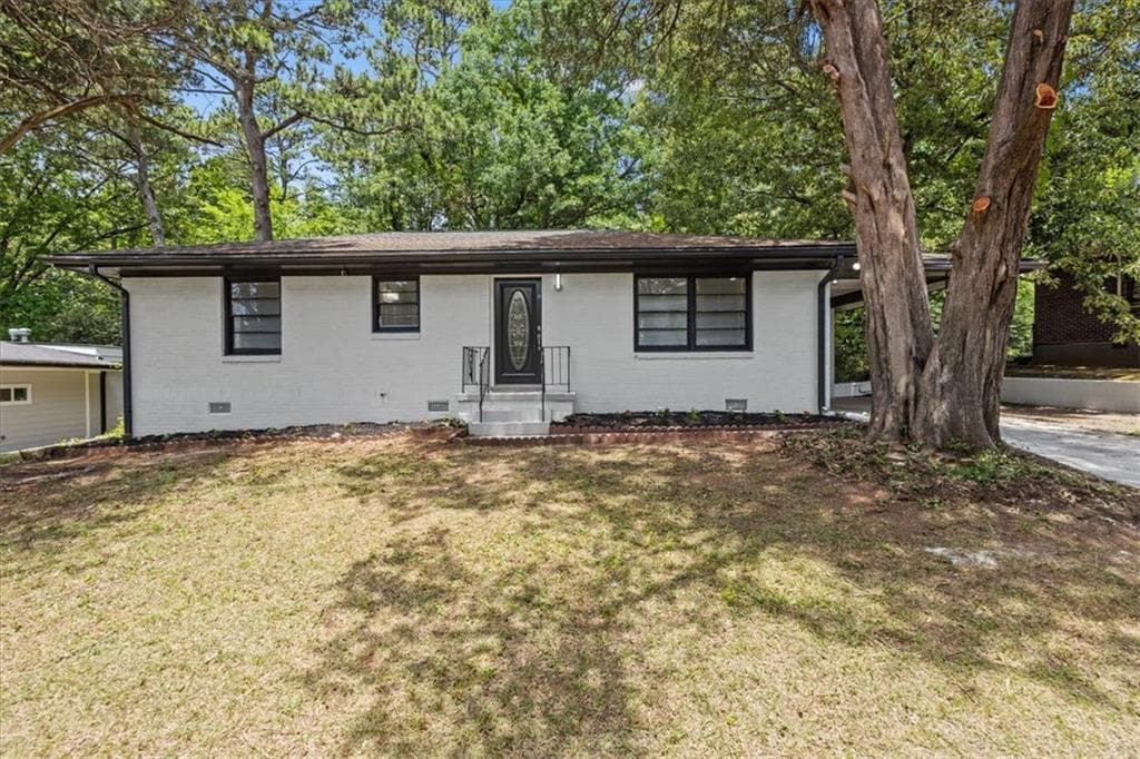 3 bedroom, 2 bathroom, 1,075 sq ft single family residence for sale at 1673 Flintwood Drive, Atlanta, GA 30316