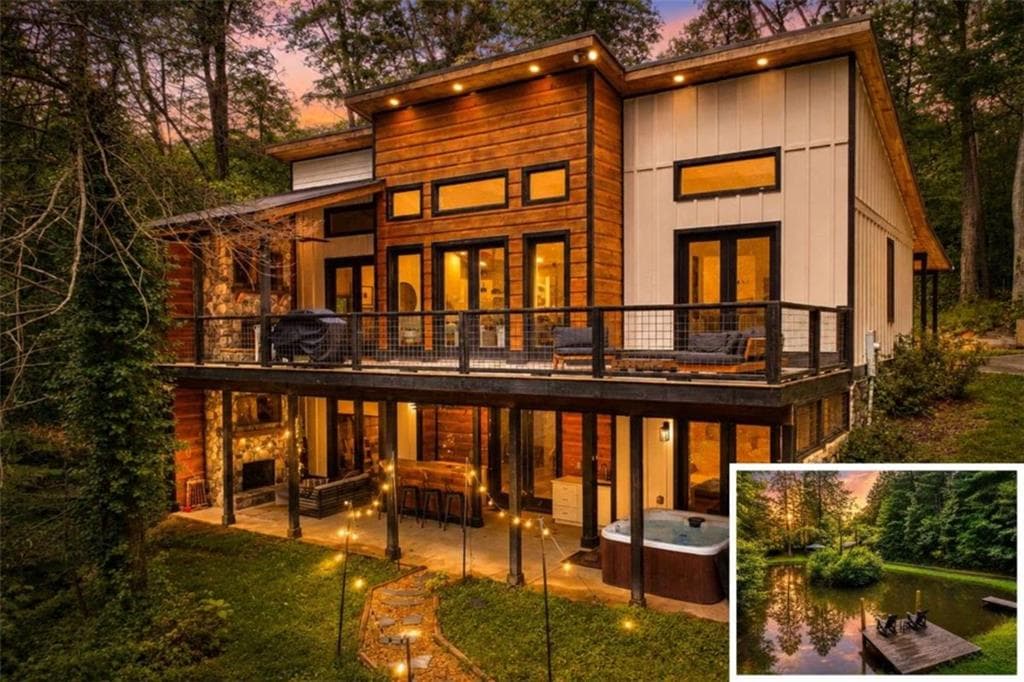 3 bedroom, 4 bathroom, 2,329 sq ft single family residence for sale at 1009 Hefner Lake Road, Ellijay, GA 30536