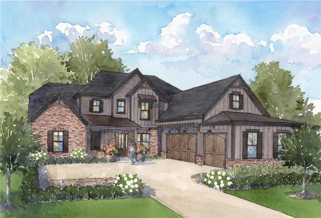 5 bedroom, 5 bathroom, 3,579 sq ft single family residence for sale at 7748 Turner Road, Woodstock, GA 30188