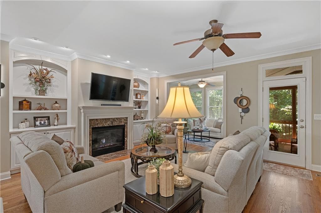 4 bedroom, 4 bathroom, 3,176 sq ft townhouse for sale at 5505 Waters Edge Trail, Roswell, GA 30075