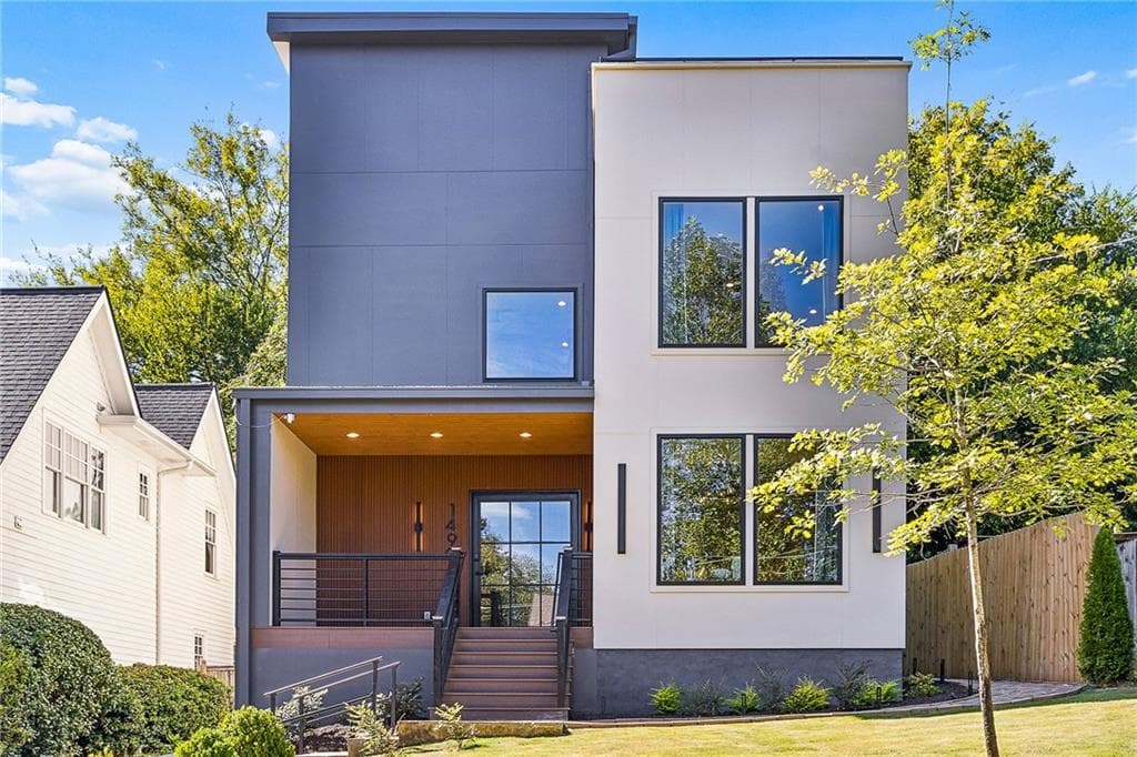 4 bedroom, 5 bathroom, 3,314 sq ft single family residence for sale at 1490 Brooklyn Avenue, Atlanta, GA 30309