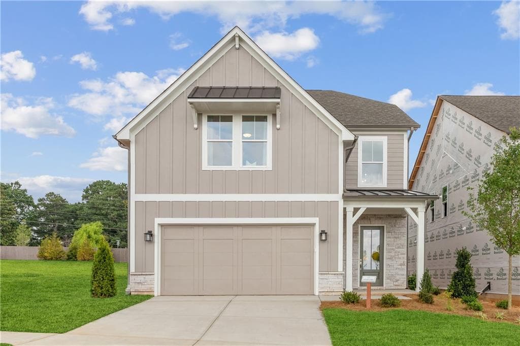 4 bedroom, 4 bathroom, 3,196 sq ft single family residence for sale at 401 Edgewater Chase, Canton, GA 30115