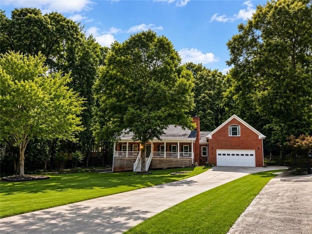 6 bedroom, 4 bathroom, 4,571 sq ft single family residence for sale at 1305 Fontainebleau Court, Lawrenceville, GA 30043