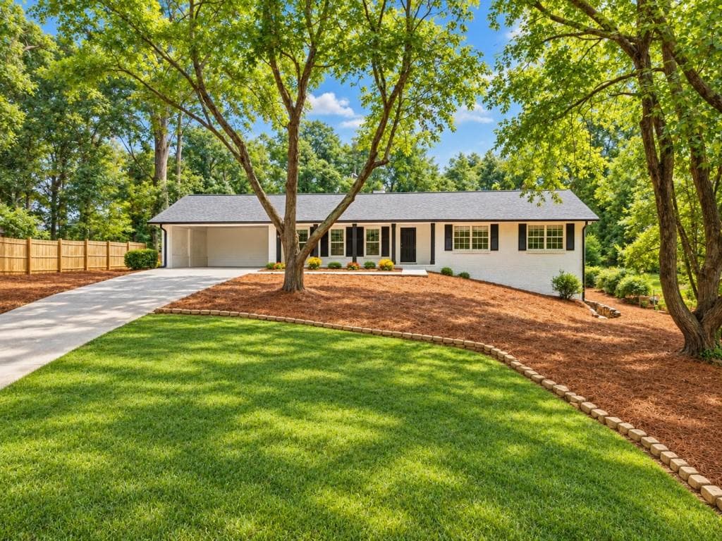 4 bedroom, 3 bathroom, 2,040 sq ft single family residence for sale at 1415 Driftwood Court, Roswell, GA 30075
