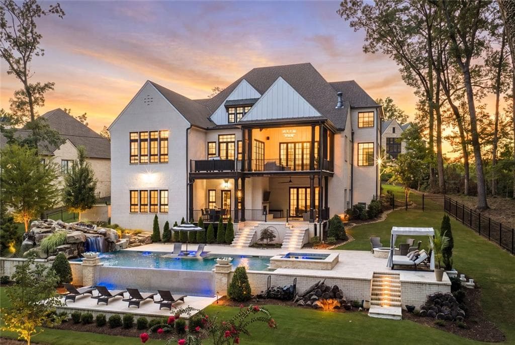 6 bedroom, 9 bathroom, 9,417 sq ft single family residence for sale at 761 Woodvale Point, Suwanee, GA 30024