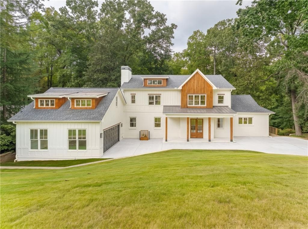 6 bedroom, 6 bathroom, 5,400 sq ft single family residence for sale at 6434 Cherry Tree Lane, Sandy Springs, GA 30328