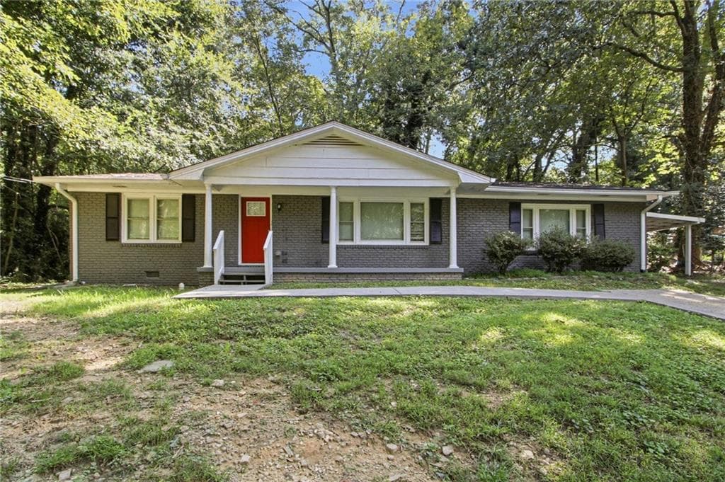 4 bedroom, 2 bathroom, 1,680 sq ft single family residence for sale at 6352 N Sweetwater Road, Lithia Springs, GA 30122