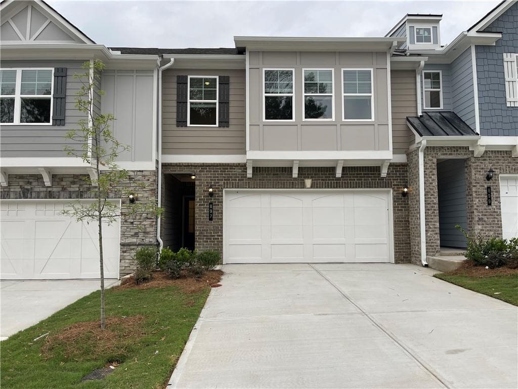 3 bedroom, 3 bathroom, 2,008 sq ft townhouse under contract at 897 Counterpoint Drive LOT 13, Decatur, GA 30032