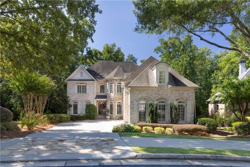 6 bedroom, 6 bathroom, 7,295 sq ft single family residence for sale at 7750 Marsh Court, Sandy Springs, GA 30328