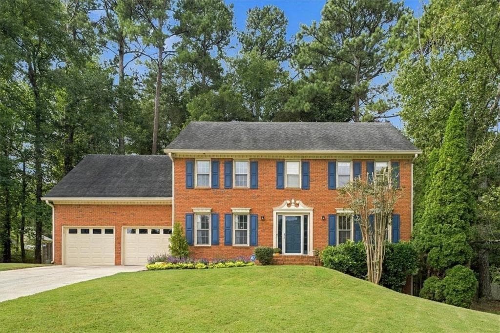 4 bedroom, 3 bathroom, 3,157 sq ft single family residence for sale at 1411 Milford Chase Court, Marietta, GA 30008