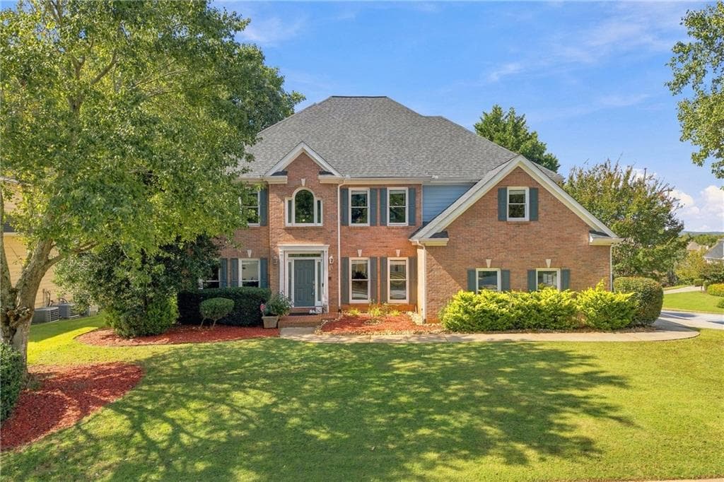 6 bedroom, 4 bathroom, 4,935 sq ft single family residence for sale at 1735 Riverglen Drive, Suwanee, GA 30024