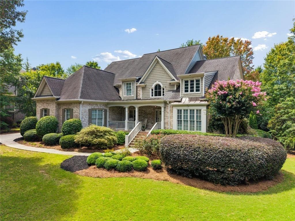 5 bedroom, 6 bathroom, 5,169 sq ft single family residence for sale at 12350 Charlotte Drive, Alpharetta, GA 30004