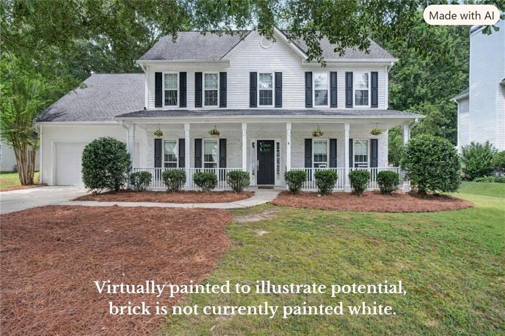 5 bedroom, 3 bathroom, 2,688 sq ft single family residence for sale at 1566 Vine Leaf Drive, Powder Springs, GA 30127