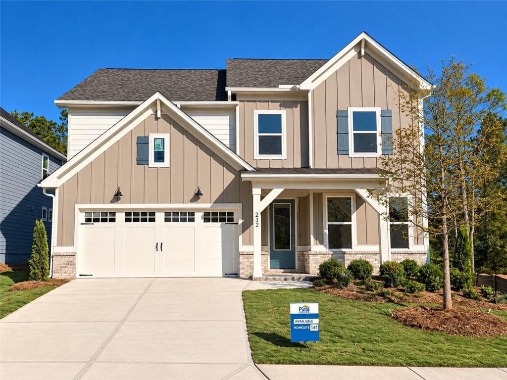 5 bedroom, 3 bathroom, 2,683 sq ft single family residence for sale at 232 Concord Drive, Ball Ground, GA 30107